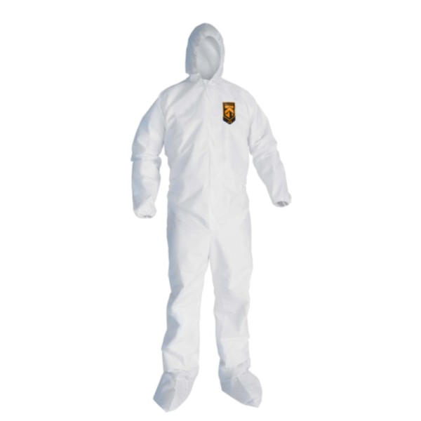 Kimberly Clark KLEENGUARD A20 Breathable Coveralls w/ Hoods & Boots