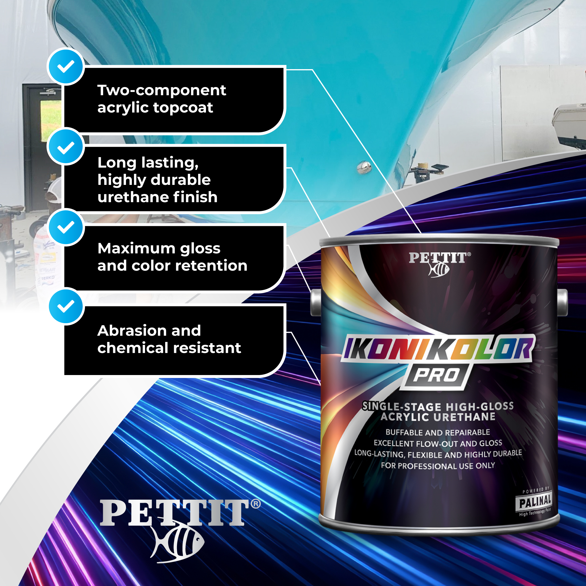 IKONIKOLOR PRO Single Stage High Gloss Topcoat - Whites - Image 2